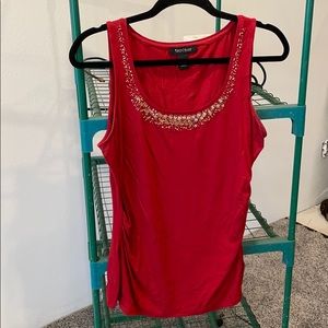 Ladies Sleeveless Dressy Tank Top